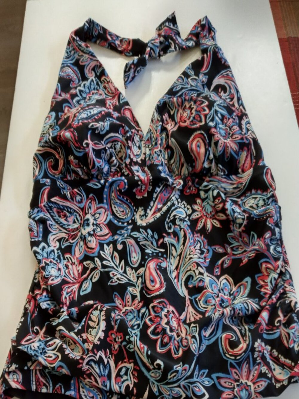 NWOT Time & Tru Women's 1 Piece Swimsuit XL/XG